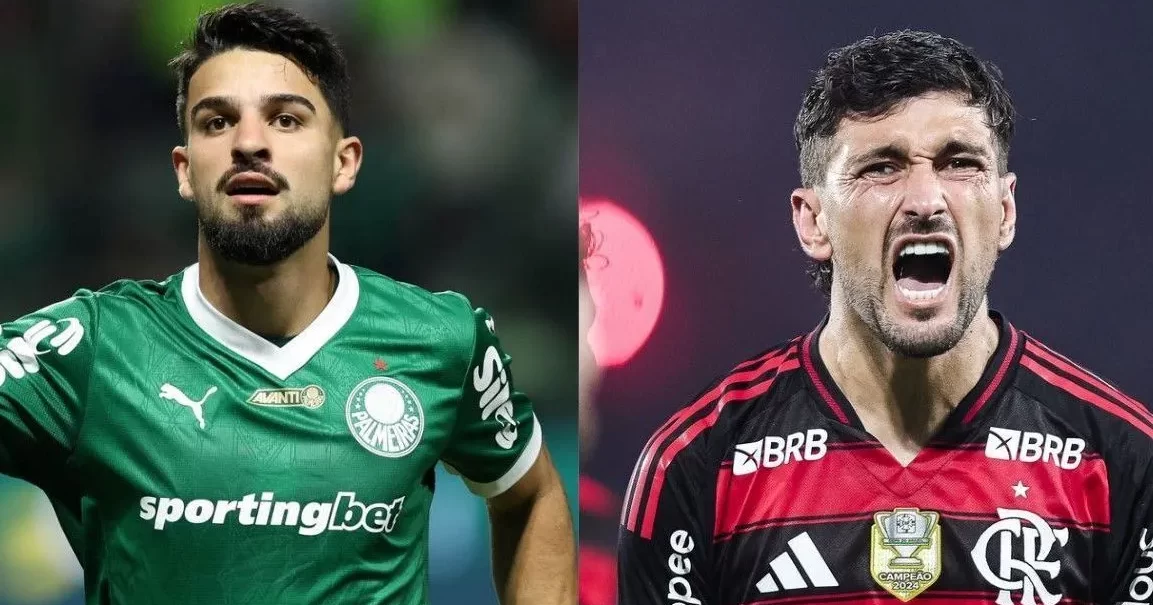 Os estrangeiros Flaco Lopez(Palmeiras) e Arrascaeta(Flamengo), são destaques das suas equipes